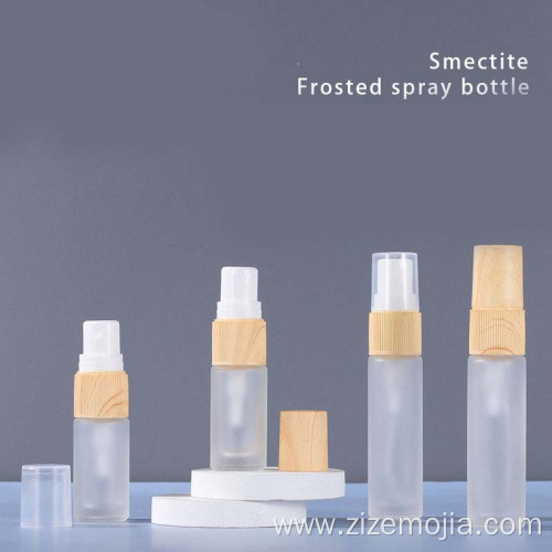 Wholesale empty frosted glass spray bottle